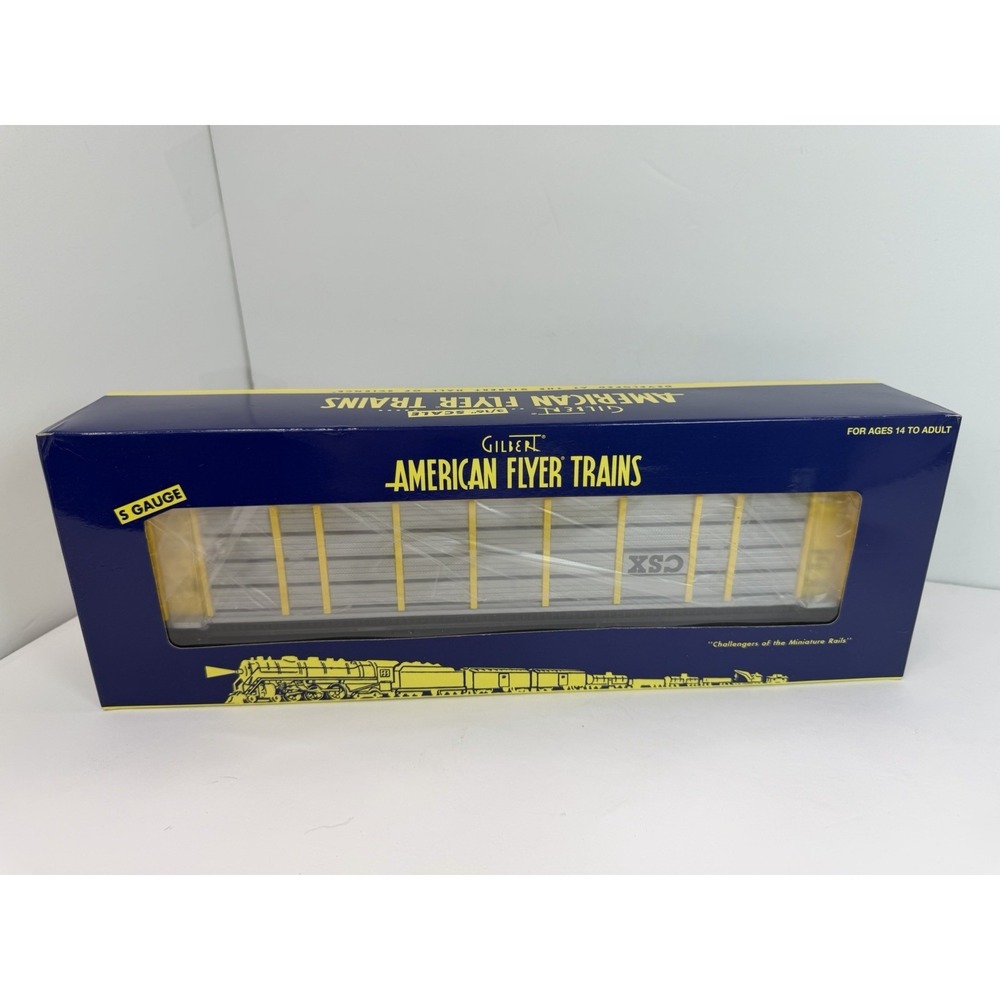 American Flyer 6-47931 CSX Auto Carrier #TTGX 150640 / S Gauge / open box